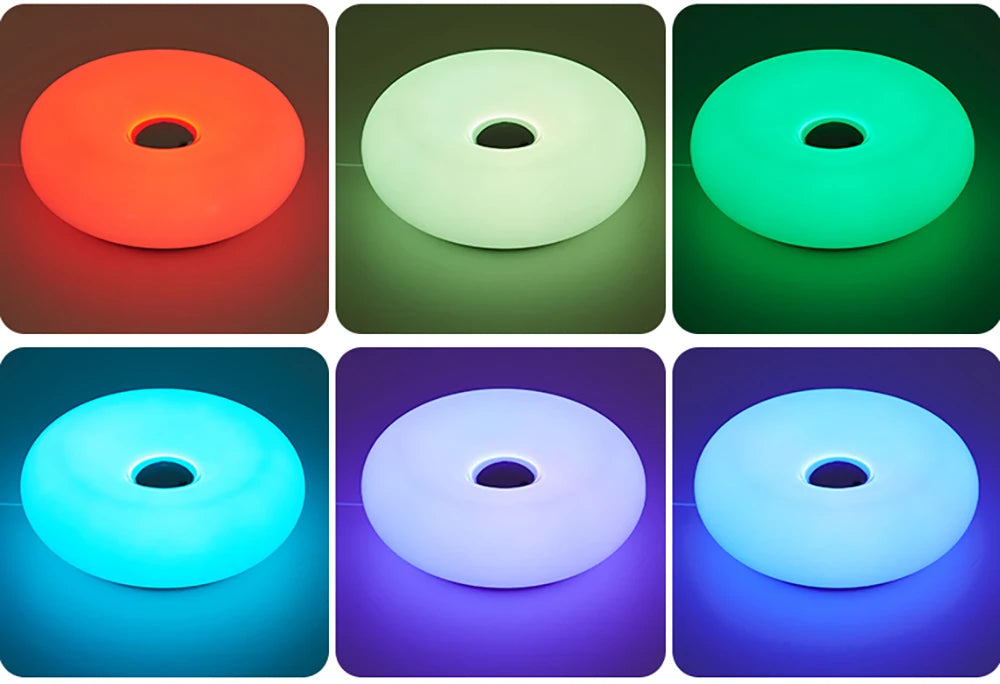 Lampe de Table Donut – Ambiance Chambre & Salon