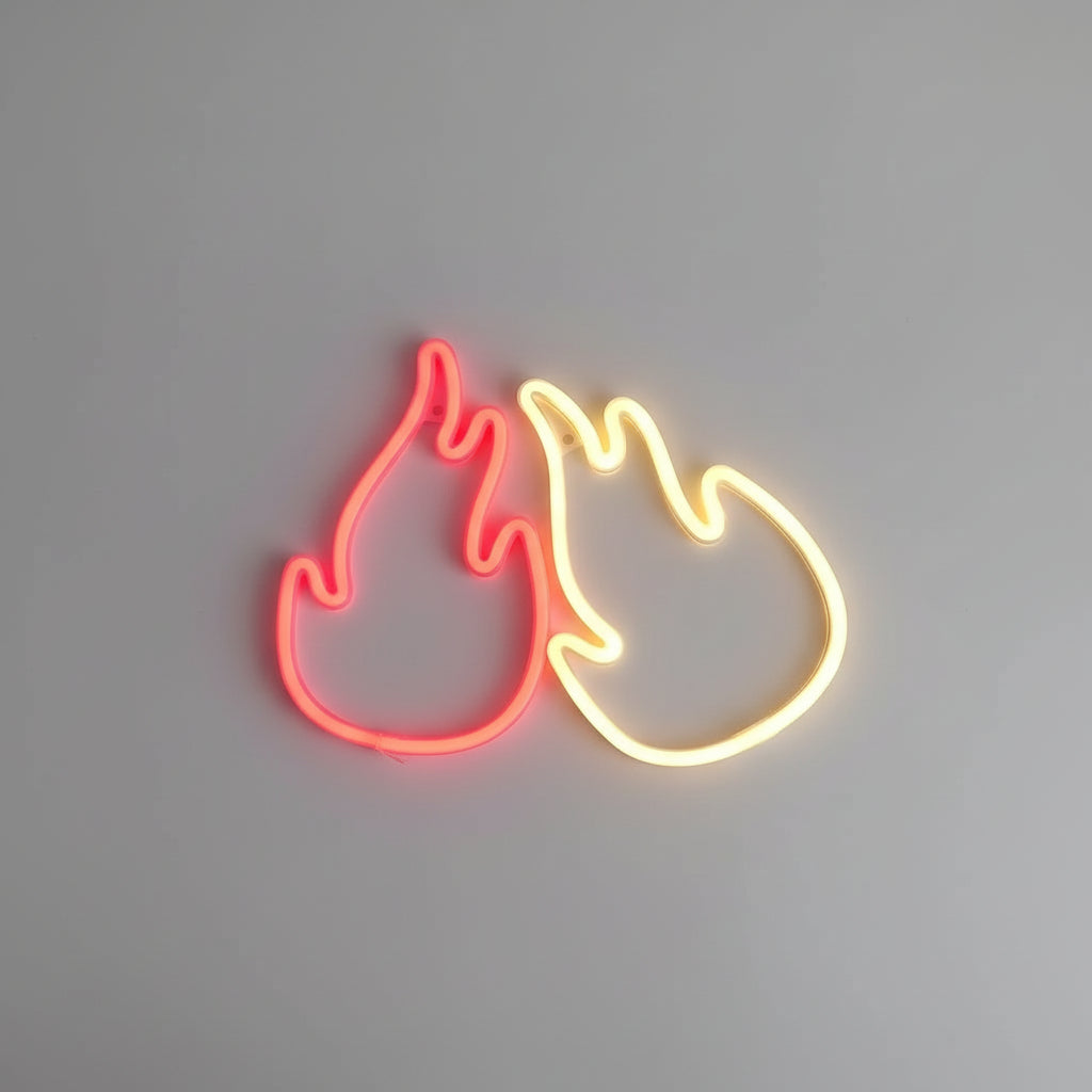 Halloween Néon LED – Déco Murale & Lumière d’Ambiance, USB ou Piles