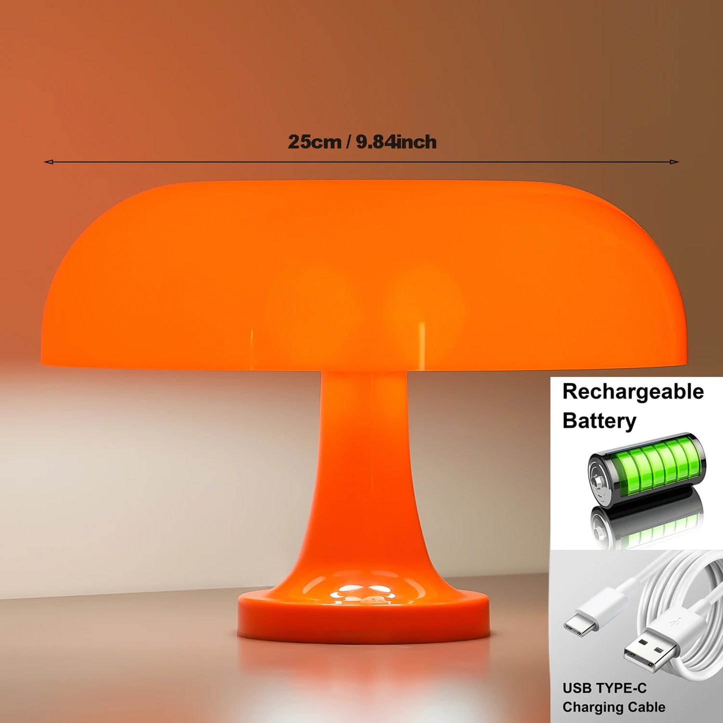 Lampe Champignon Design – Déco Bureau et Chambre Minimaliste