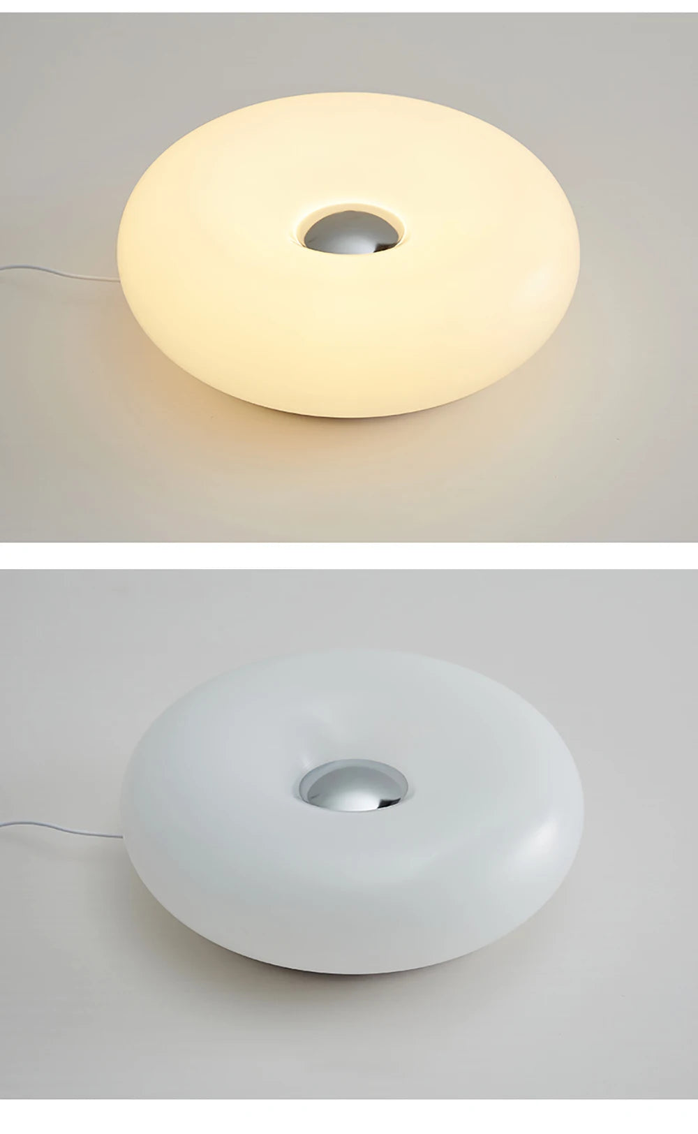 Lampe de Table Donut – Ambiance Chambre & Salon